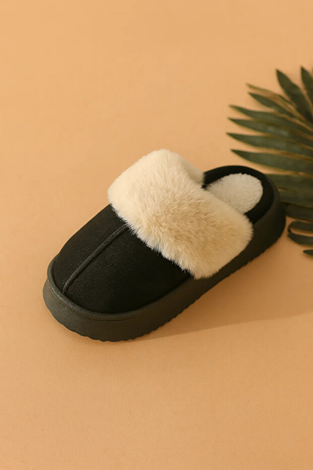 High, Simple Slippers, - 1