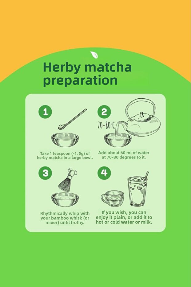 مزيج فاخر من الماتشا بنكهة المانجو، عبوة من قطعتين - 3