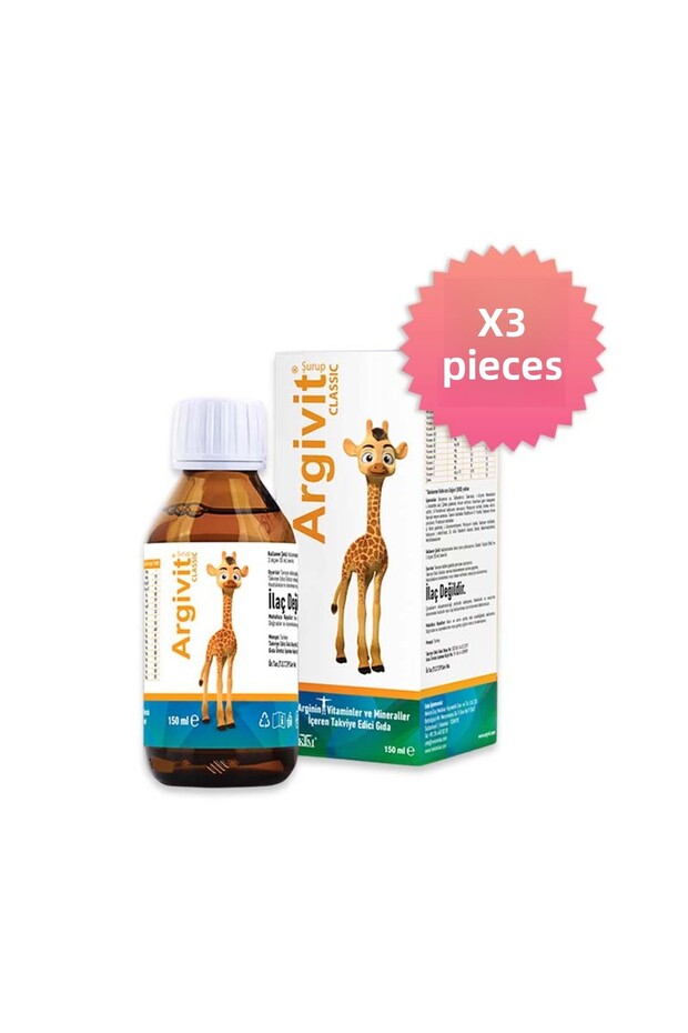 Classic 150 ml Syrup 3 Pieces - 1