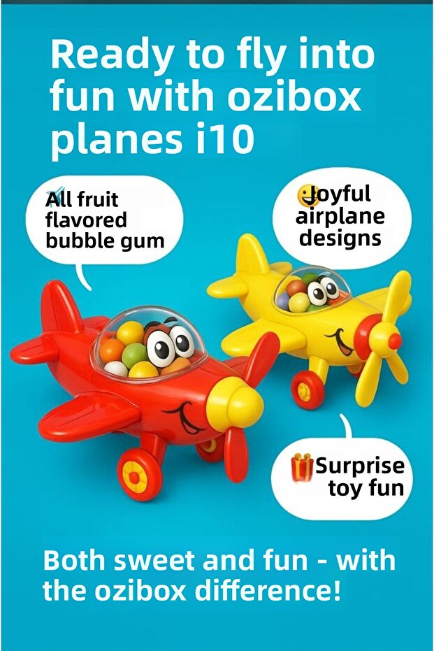 Toy Plane with Gum