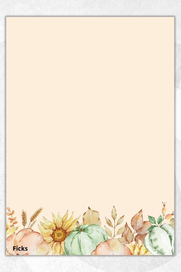 Flower Note Paper - A5 Size - 50 Sheets - Notepad - Memopad - Memo Pad - To Do List - 1