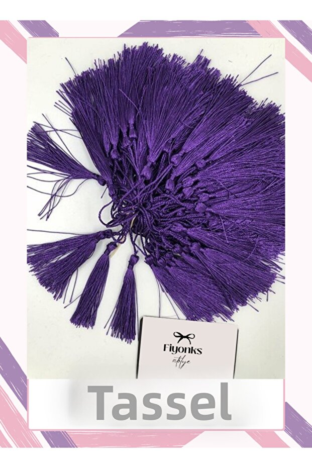 Tassel, Bookmark, Decoration, Invitation Tassels 50 Pieces