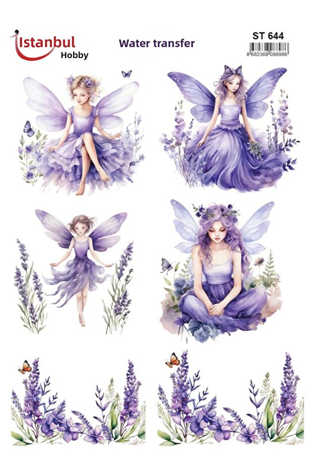 Water Transfer Paper 25X35Cm St-644