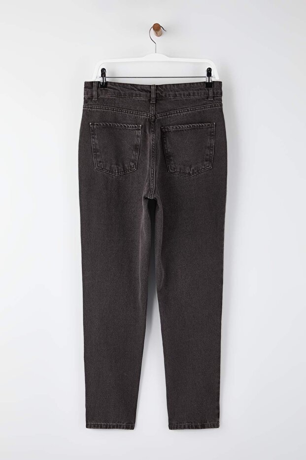 Kahverengi Essential Fit Jeans Kot Pantolon TMNAW23JE00104 - 3
