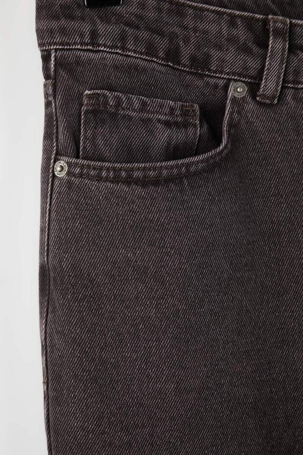 Kahverengi Essential Fit Jeans Kot Pantolon TMNAW23JE00104 - 2