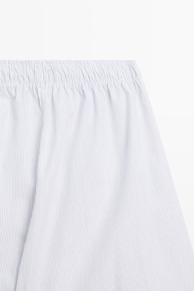 Çizgili %100 pamuklu boxer - 3