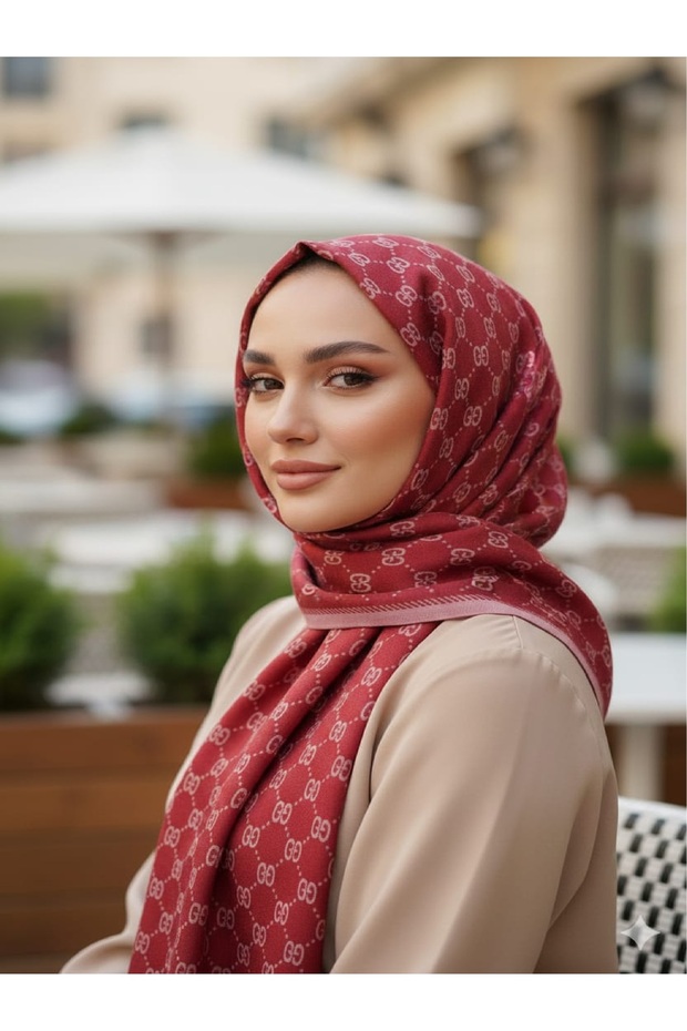 شال مزدوج الجوانب بنمط G - 2