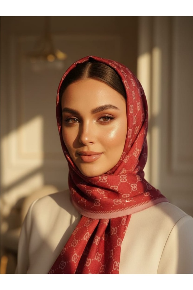 شال مزدوج الجوانب بنمط G - 1