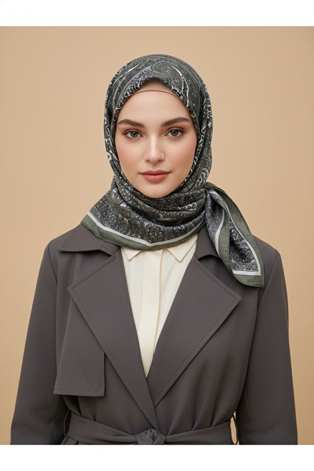 شال أنيق يومي بنمط بيزلي عرقي