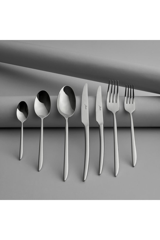 2600 84 Piece 12-Person Steel Cutlery Set