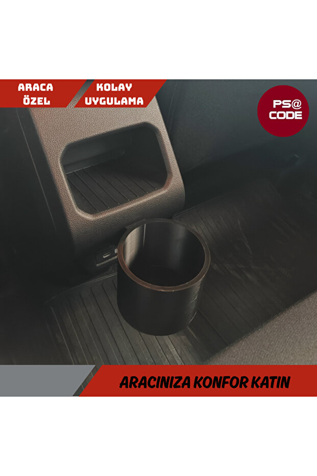 حامل أكواب دائري لسيارة رينو داستر يوكليب - 3