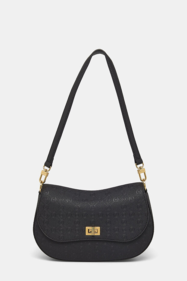 SİYAH MONOGRAM ÇANTA - 1
