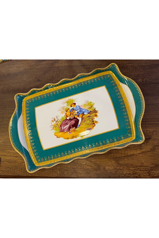 Esterhomedecor Porcelain Fragonard Tray Model