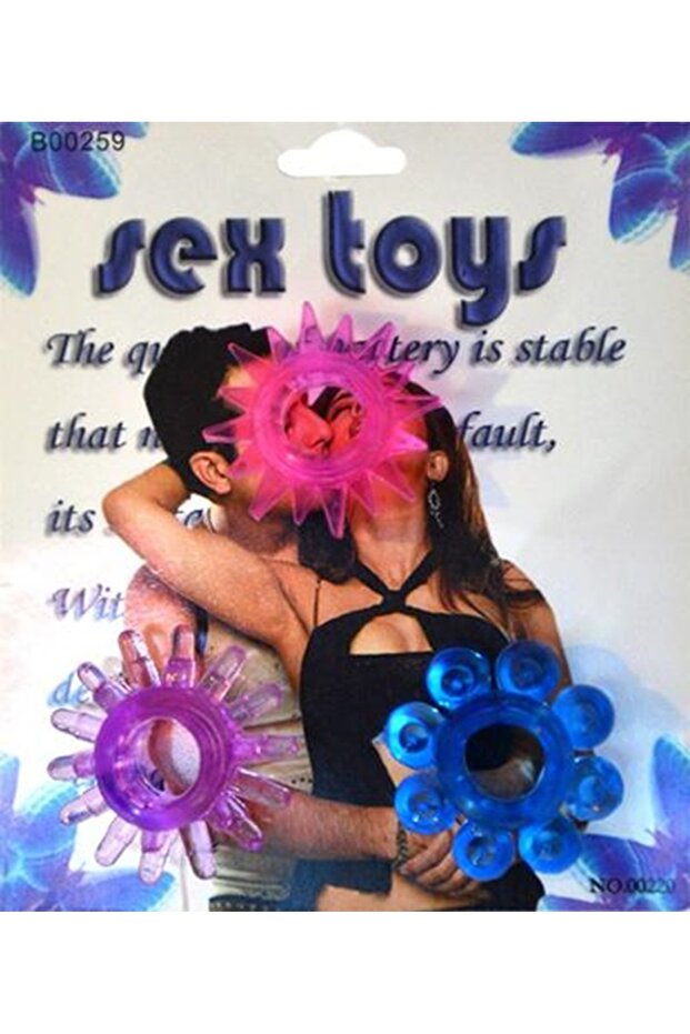 COLOUR RING • ÜÇLÜ SİLİKON RİNG - 2