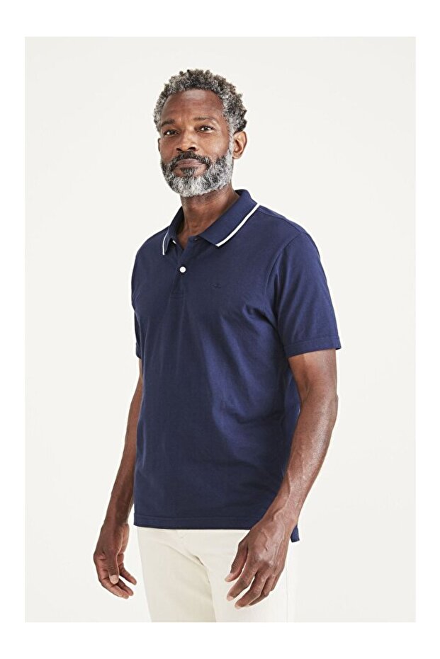 Perfect Lacivert Polo - 1