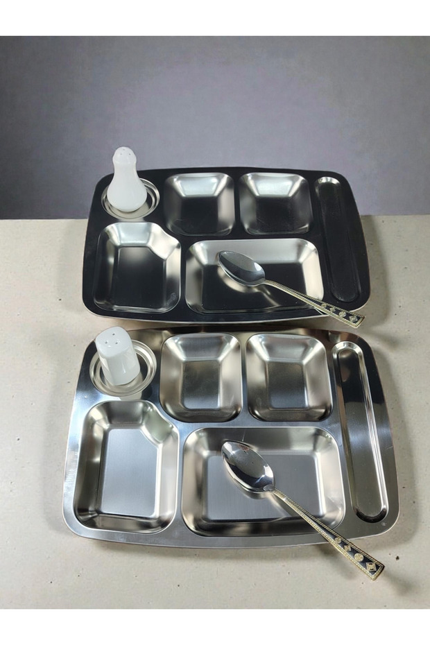 طقم صحن 2 حبه تقديم مقسم للفنادق والمطاعم 27X36
