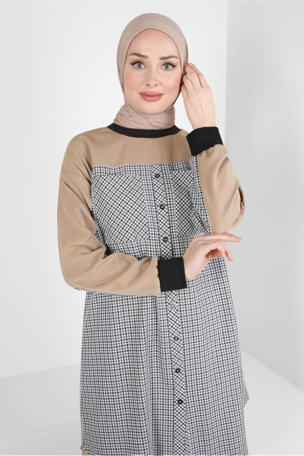 منقوشة منقوشة تونك 44326 - 1