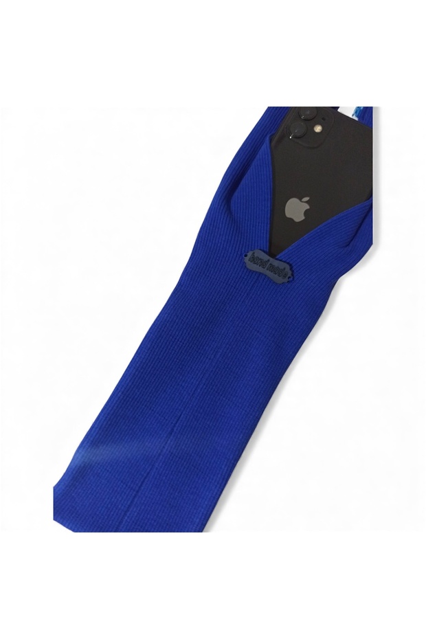 İPhone Telefon Askısı / İPhone Pocket Case Lacivert