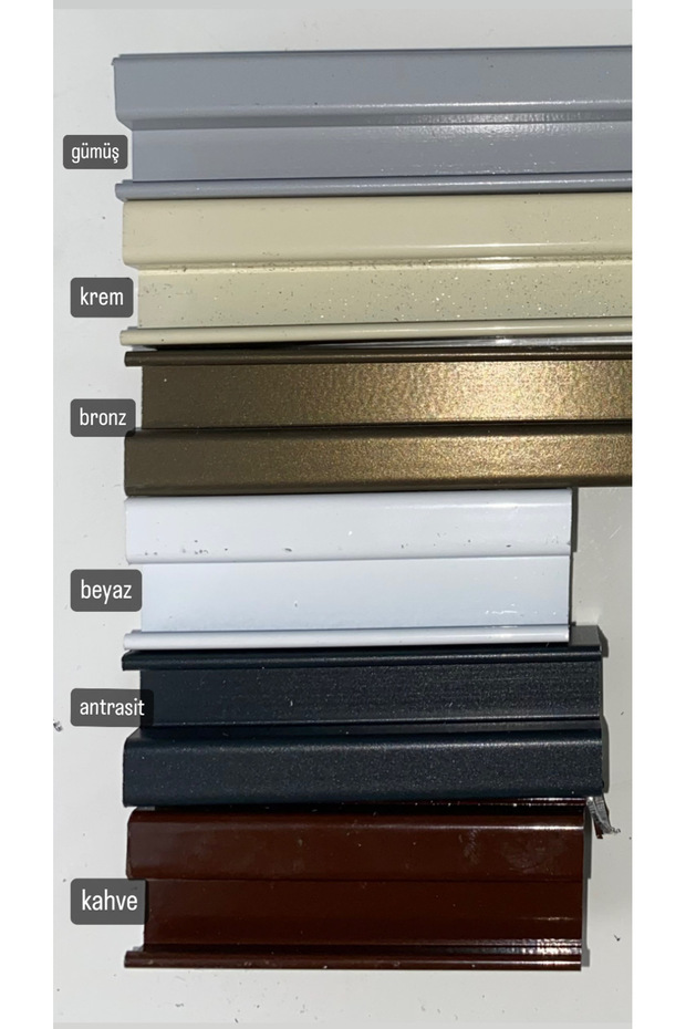 ANTRASİT KANCALI / VİDALI PLİSELİ PERDE - 2