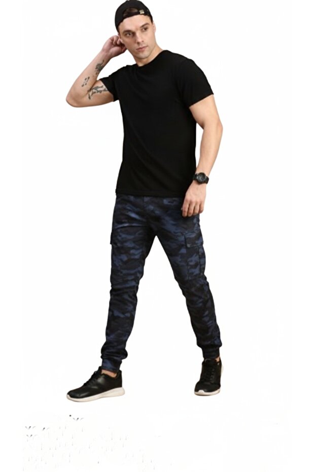 Men's Camo Cargo Joggers