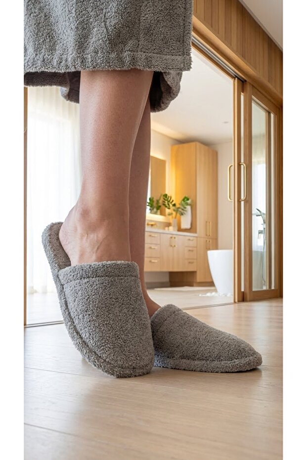 Como Kalın Tabanlı Havlu Kadın Terlik - 2