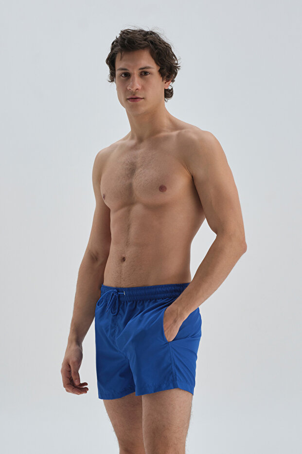 Sax Micro Kısa Düz Deniz Şortu - 3