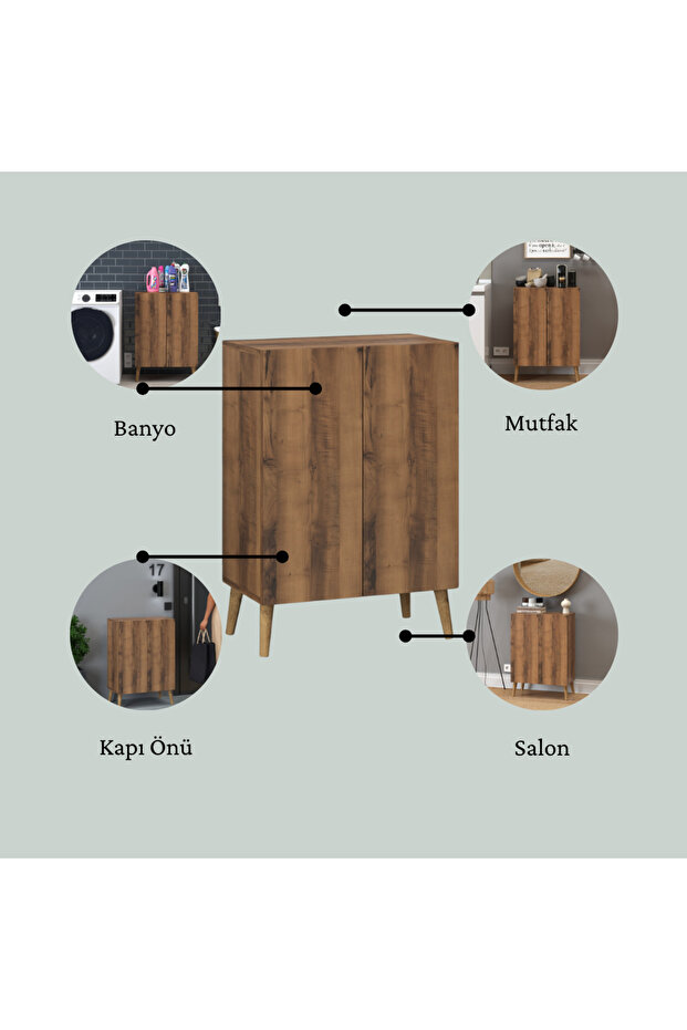 Luce Ayakkabılık Midi - 8