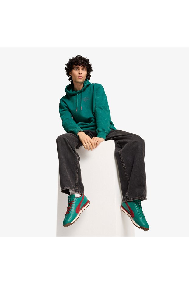 X Squid Game Men's Green Sweatshirt
