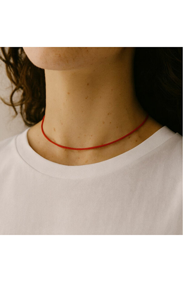 3Pcs Red String Necklace - 2