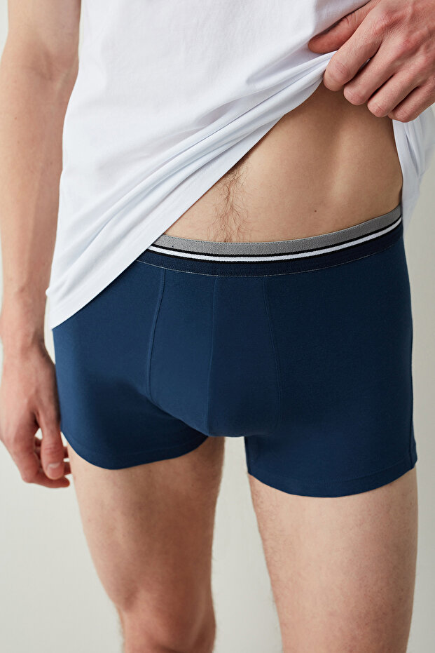 Herren Baumwollmix Basic Same Tape 2er Boxer - 6
