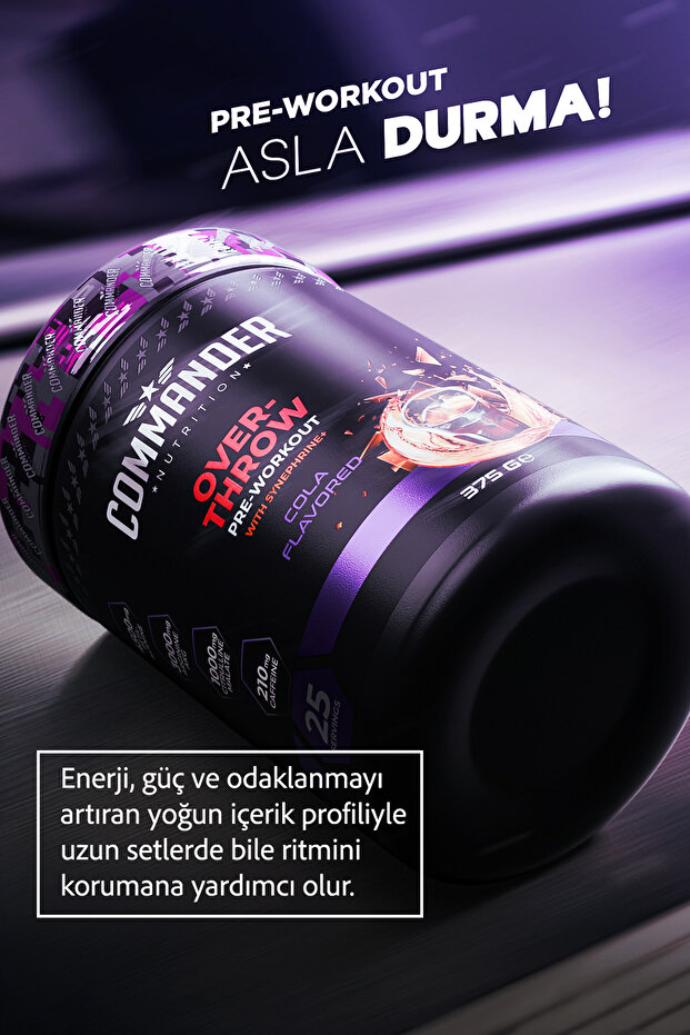 Overthrow Pre-Workout 375g - 4