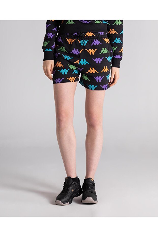 Authentic Lagunal Kadın Siyah Regular Fit Şort - 1