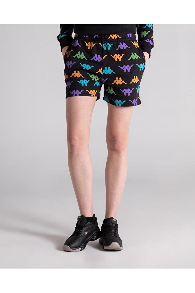 Authentic Lagunal Kadın Siyah Regular Fit Şort - 2