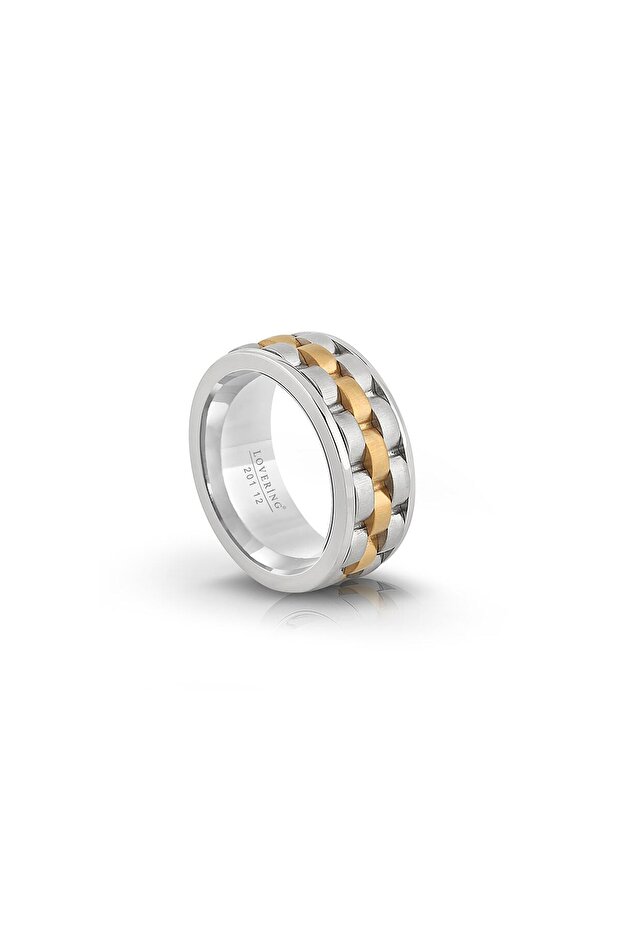 LVR201B Kadın Çelik Yüzük - 1