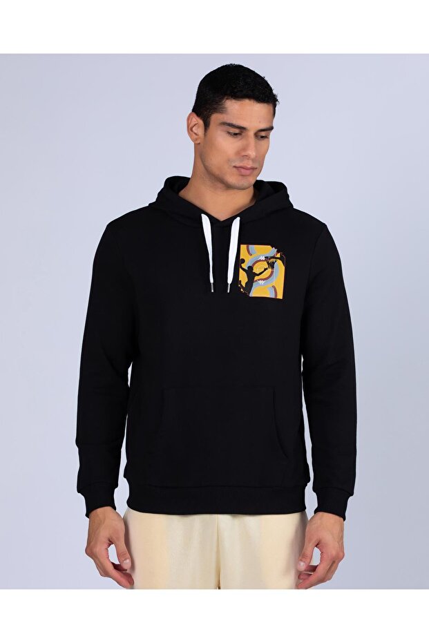 Kapsonlu Sweat Authentıc Graphık Vıncent Tk Sweatshirt - 1