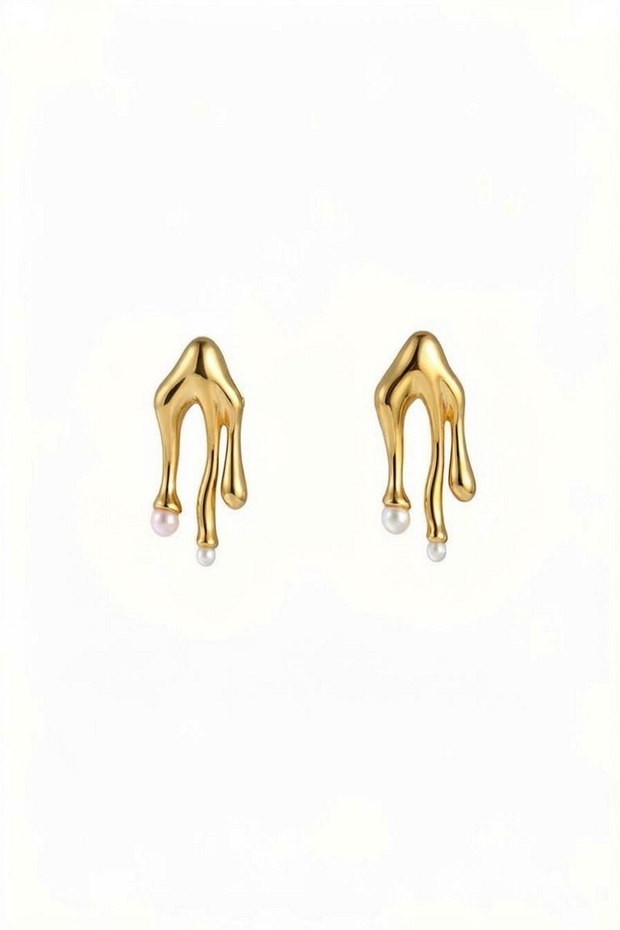 Women's Earrings Pearl Pendant Model Earrings