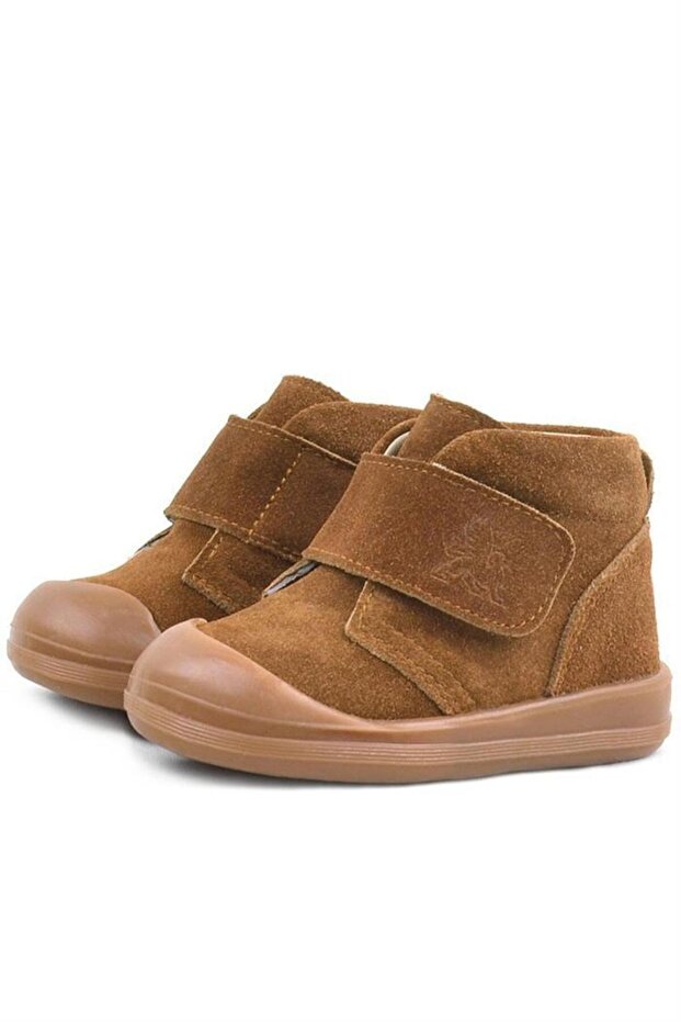 Yoohoo Hakiki Deri Taba Unisex Bebek Bot - 5