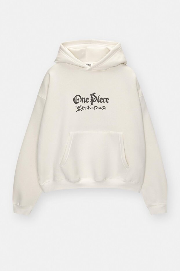 One Piece kapüşonlu sweatshirt - 5