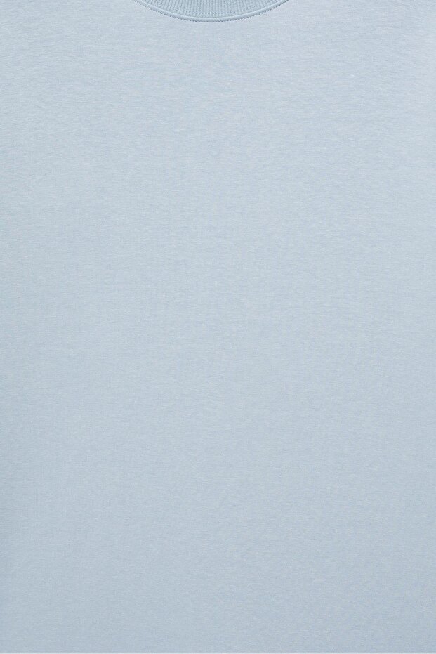 Kısa kollu interlok sweatshirt - 6