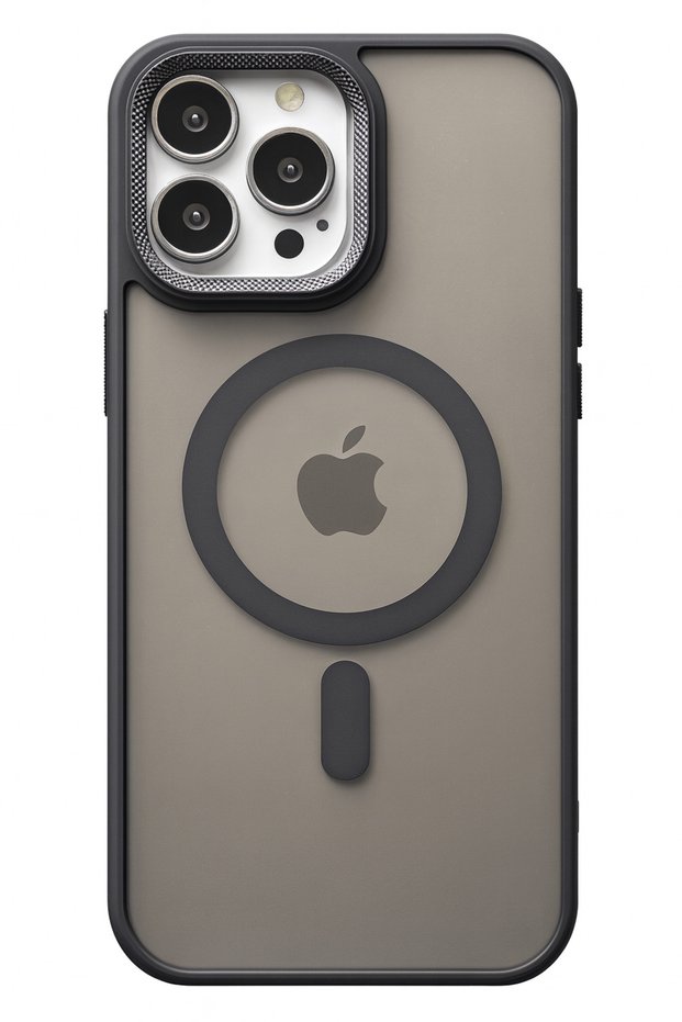 Apple iPhone 15 Case Magsafe Compatible Camera Protruding Shock Absorbing Matte Luxury Cover Tb-02