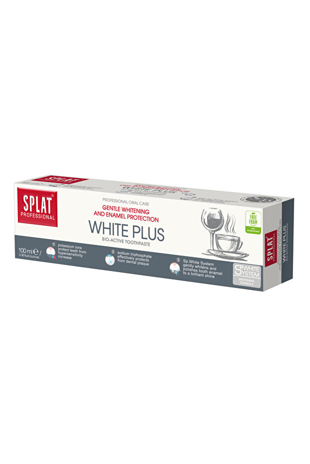 معجون أسنان وايت بلس الطبيعي الاحترافي 100 مل - 6