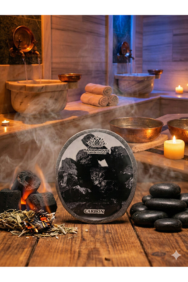 Natural Sponge Soap with Carbon Extract