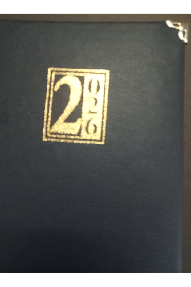 أجندة جلدية 2025 - مقاس 17x24