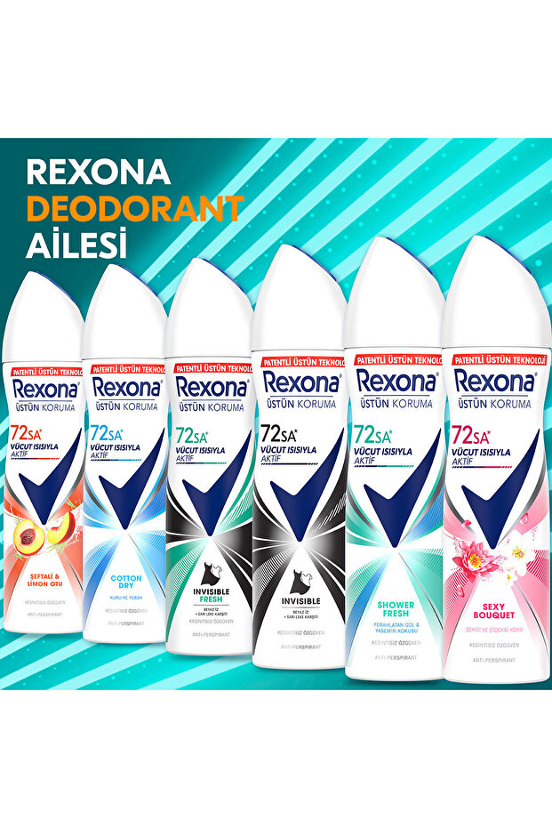 Kadın Sprey Deodorant Shower Fresh 200 ml x3 - 9