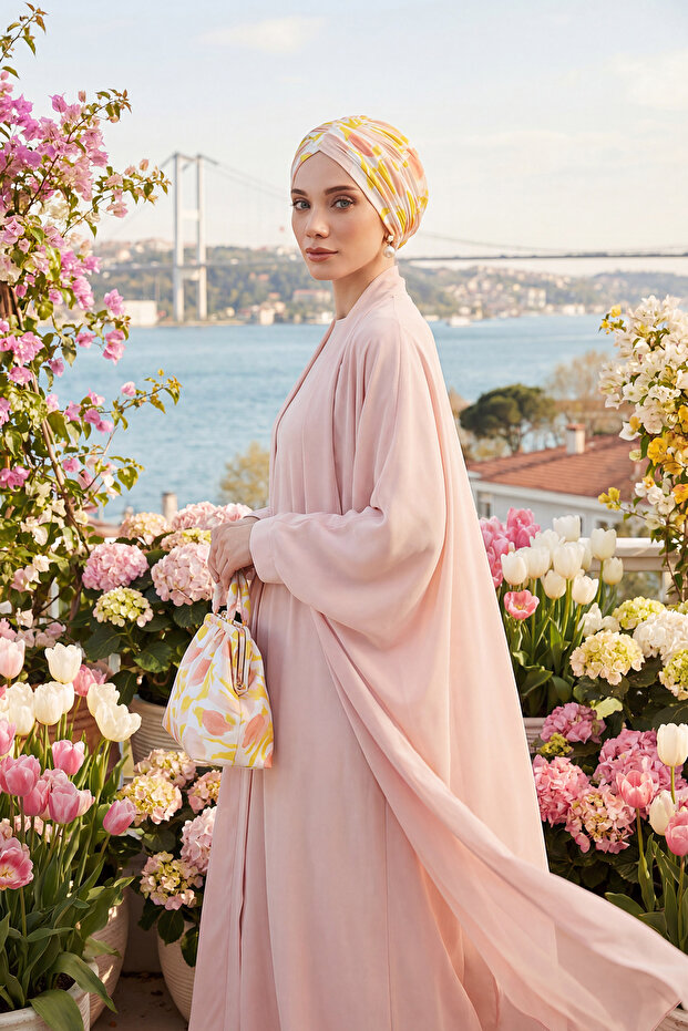 بونيه حجاب منقوش، B-9YD - 2