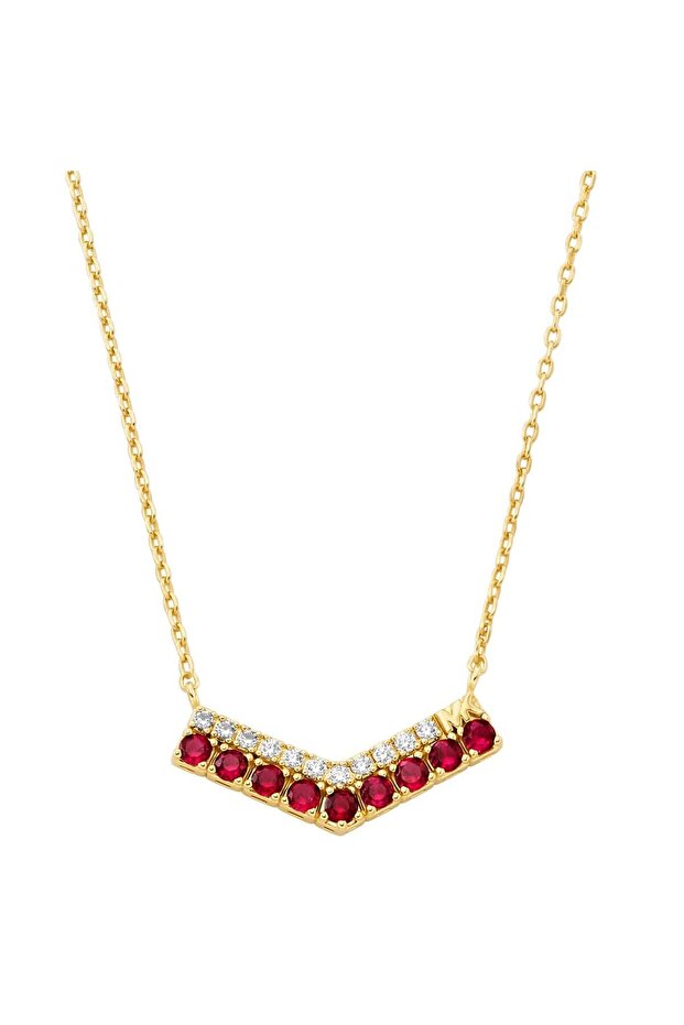 MKJ8563-710 Kadın Kolye - 1