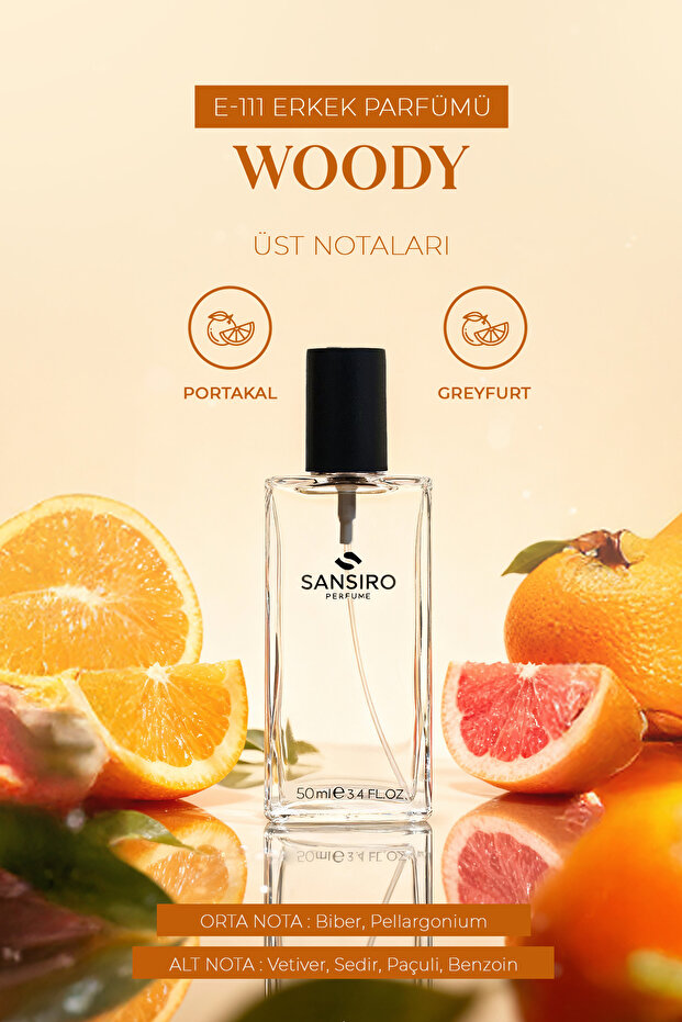 E-111 Erkek Parfüm 50ml Edp - 1