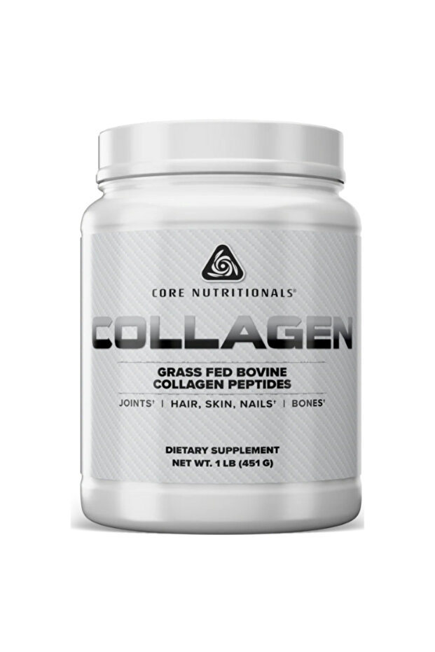 Grass-Fed Collagen Peptides, Skin & Joint Support, Unflavoured – 1lb