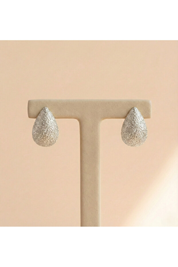 Desenli Damla Küpe - 2