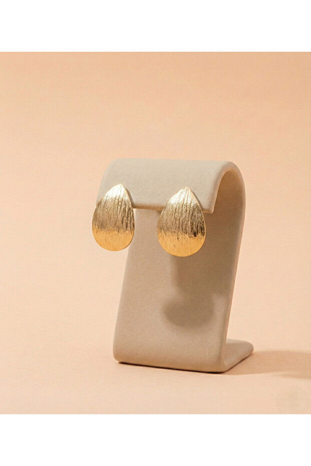 Desenli Damla Küpe - 2